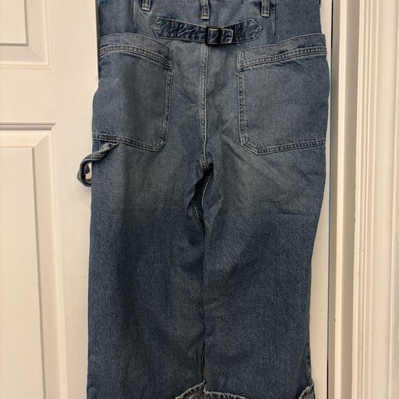 Free People Mid Rise Cuffed Jeans Size 30 - Picture 4 of 6